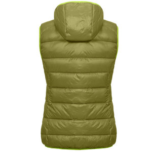 Recién llegado, chaleco con capucha de poliéster para mujer, chaleco cómodo transpirable con capucha para mujer a la venta - Product Image 2