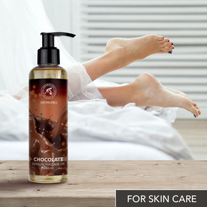 AROMATIKA น้ำมันนวดตัวกลิ่นช็อกโกแลต 200 มล. กลิ่นช็อกโกแลตหวานธรรมชาติ บรรเทาความเมื่อยล้า บรรจุขวดปั๊ม - Product Image 4