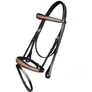 Professional High Quality Outdoor Equestrian Leather Horse Bridle Customization Accepted Leather Horse <b>Halters</b> - Product Image 3