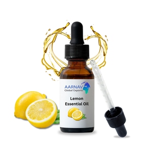 Huile Essentielle de Citron 100% Pure Pressée à Froid à Partir de Peaux Naturelles Certifiée GMP avec des Propriétés Éprouvées et Étonnantes - Product Image 1