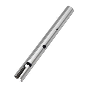 แกนหมุดสแตนเลสทรงกระบอกพร้อมรูสำหรับยึดตำแหน่ง บริการกลึง CNC รุ่น LB-0188 - Product Image 1