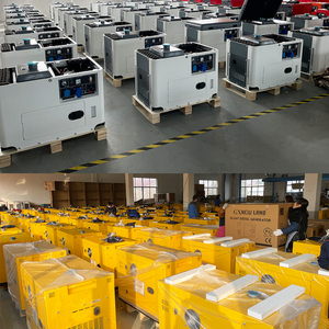 サイレントポータブル3kWディーゼル発電機オートスタート50/60Hzオルタネーター3000rpm 400V/12V DC出力空冷240V/230V定格電圧 - Product Image 6