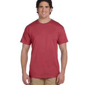 Camisetas de algodón pima, camisetas de algodón supima 100%, camiseta de pista de mezcla triple, cómoda - Product Image 1