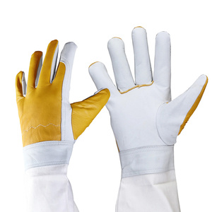 ถุงมือหนังสำหรับทำงานเลี้ยงผึ้งเพื่อความปลอดภัยในการทำงาน - Product Image 6