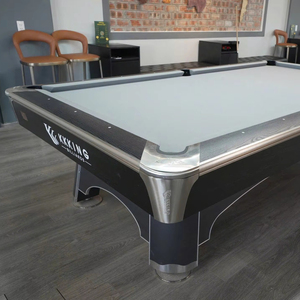 โต๊ะพูลผลิตในเวียดนามที่สร้างขึ้นด้วยกรอบที่แม่นยำคุณภาพติดทนนานและราคาไม่แพงสำหรับการส่งออก - Product Image 1