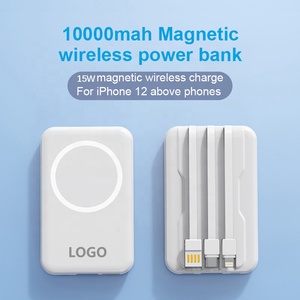 Banco de Energía Magnético Ultrafino Portátil de Viaje, Estación de Carga Inalámbrica Ql, Batería Externa <span class=keywords><strong>Auxiliar</strong></span> para <span class=keywords><strong>iPhone</strong></span>, Macsefe - Product Image 3