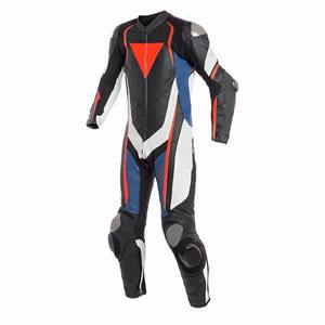 Traje de Motociclismo de Cuero de Alta Calidad para Hombre, Color Sólido con Material Transpirable y Logotipo - Product Image 1