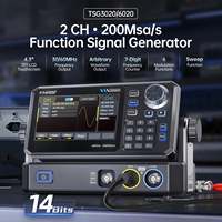 FNIRSI TSG3020 2026 Latest Signal Generator 30MHz Dual Channel Arbitrary Waveform Generator 200MSa/s 14Bit DDS Touchscreen