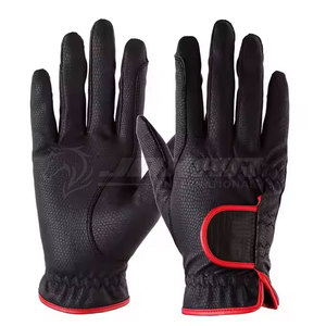 Guantes ecuestres ligeros para montar en todas las estaciones con guantes de equitación de ajuste cómodo - Product Image 1