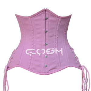 Corsé de Algodón Rosa Hecho a Mano |   Fabricante de Corsés Reductores de Cintura OEM/ODM |   Faja Reductora de Cintura OEM/ODM - Product Image 5