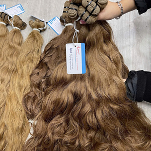 Extensiones de Cabello Humano Vietnamita, Naturales, Onduladas, con Trama, Doble Trama, Puntas Gruesas, Paquetes de Cabello Premium, Colores Populares - Product Image 3