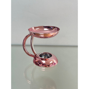 Copper Metal <b>Tealight</b> <b>Candle</b> Oil Burner Warmer Wax Metal <b>Tealight</b> <b>Scented</b> With Simple Design and High Quality Metal Wax Burner - Product Image 4