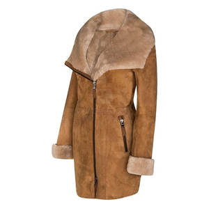 Manteau en laine et duvet pour femmes, qualité supérieure, coupe régulière, coupe-vent pour l'hiver, style urbain et tenues décontractées - Product Image 3