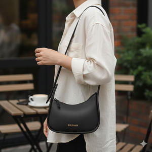 Sac à main de luxe en cuir véritable pour femme, sac à bandoulière, sac à main, sac à main décontracté, résistant à l'eau, bandoulière réglable - Product Image 2