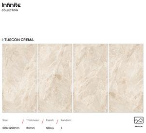 Meilleures ventes Carrelage en porcelaine blanc marbré brillant poli 1200X600mm pour les intérieurs de salles de bain et d'ateliers - Product Image 5