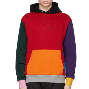 Pull de qualité supérieure coupé et cousu professionnel à manches longues sweat à capuche pour hommes de couleur unie à vendre - Product Image 4