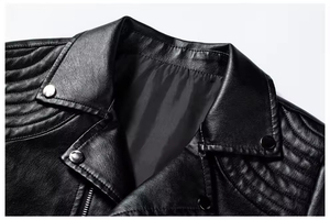 2024 OEM Service Customized Top Quality <b>Men's</b> Leather <b>Jackets</b>, Autumn <b>Suede</b> Solid Color <b>Men's</b> <b>Jacket</b>, Simple Leather <b>Jacket</b>. - Product Image 2