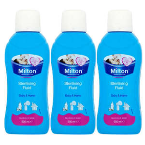 Liquide stérilisant Milton 500 ml pour le nettoyage des biberons - Product Image 1