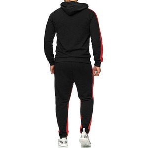 Chándal de algodón y franela personalizable para hombre, ropa deportiva de invierno, pantalones de chándal ecológicos para adultos, conjunto de Sudadera con capucha para correr, uso en el gimnasio - Product Image 6