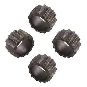 Anneau de serviette en aluminium élégant, finition lisse, accent de table pour des expériences culinaires modernes, étiquetage privé - Product Image 3