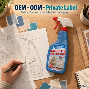 Spray Detergente per Tappeti e Rivestimenti Auto 500ml, Pulitore a Bassa Schiuma per Divani, Sedili Auto, Cuscini e Tappetini, OEM all'Ingrosso - Product Image 6