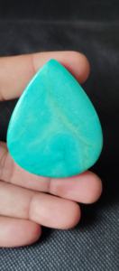 Cabochons de Turquoise chinoise naturelle de haute qualité faits à la main pierres précieuses en vrac tailles mélangées 5-8mm pour la fabrication de bijoux - Product Image 3