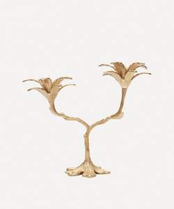 เชิงเทียนทองเหลืองโบราณตกแต่งบ้านตกแต่งโลหะ - Product Image 4