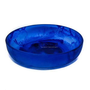 Tazón de resina minimalista, decoración moderna para hogares limpios simples, servicio de tono neutro de Tradebyd - Product Image 2