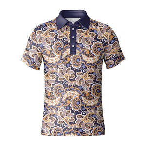 Polo de Golf de Alto Rendimiento para Hombre, Diseño Elegante, Absorbe la Humedad, Manga Corta, Personalizable para Promoción de Marca - Product Image 5