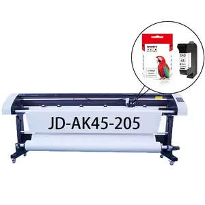 जिंडेक्स JD-AK45-205 के लिए WECARE CAD45A ब्लैक रीमैन्युफैक्चर्ड ग्रेड ए इंक कार्ट्रिज