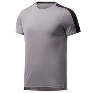 T-shirt noir personnalisé à col rond, style décontracté, impression sérigraphique, pour garçons - Product Image 1