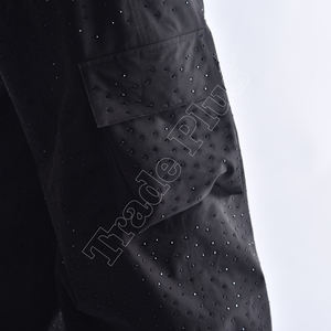 Pantalones de nieve ligeros personalizados para hombre, impermeables, holgados, para exteriores, a prueba de viento, ventilación interior para piernas, cremallera de talla grande para adultos - Product Image 5