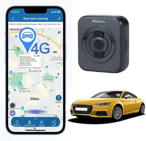 Mini traqueur GPS Micro-traqueur intelligent SOS 2 clés personnalisées alarme sans localisateur de clé ABO enfant 4GTKS1