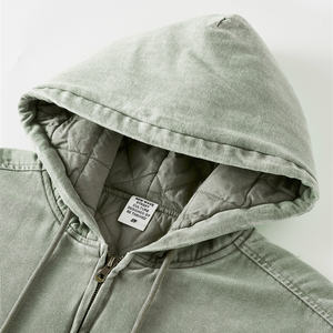 ชุดกางเกงวอร์มและเสื้อสเวตเตอร์เฮฟวี่เวทพร้อมโลโก้3D ตามสั่งผ้าฟลีซขัดซิลค์พิมพ์ลายพัฟสำหรับฤดูหนาว - Product Image 5