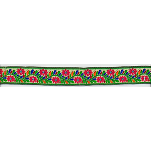 ริบบิ้นผ้าโพลีเอสเตอร์ทอลายดอกไม้แบบแจ็คการ์ด ขนาด 5 ซม. ปี 2026 สำหรับสายกระเป๋าผู้หญิง - Product Image 6