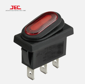 Interruptores basculantes rectangulares JEC 608 Premium impermeables de doble Polo IP65 250vac máx. Voltaje encendido-apagado modelo de exportación - Product Image 4