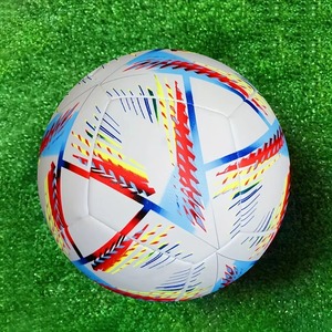 Ballon de football en cuir PU de haute qualité, durable, dernière arrivée 2026, avec logo personnalisé disponible, fabrication au Pakistan, taille personnalisée - Product Image 3