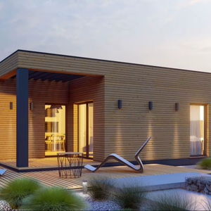 Cómoda casa completamente lista prefabricada ensamblada por módulos diseño moderno EJDEF - Product Image 1