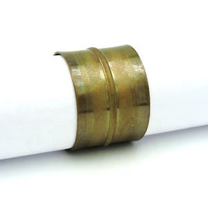 Rond de serviette tournesol cuivre couleur Antique fleur Design idéal pour le réglage de la table ajoutant élégance rond de serviette et porte-serviettes - Product Image 4