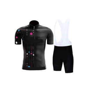Último estilo mejores hombres ciclismo Jersey conjunto cómodo bicicleta desgaste sublimación impresión deporte desgaste uniforme superior ciclismo uniforme - Product Image 4