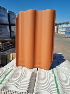 Tuile de toiture en céramique ignifuge moderne, en forme de vague, pour la couverture des toits des bâtiments résidentiels - Product Image 3