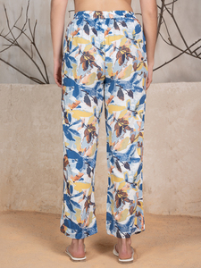 Nouvelle collection de vêtements pour femmes 100% viscose rayonne cordons ensemble motif floral tissé pour la maison vêtements de plein air du fournisseur indien - Product Image 6