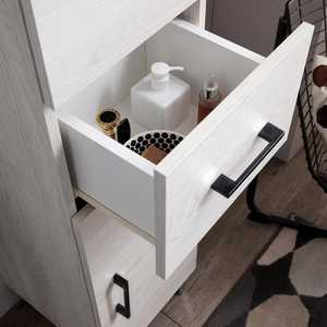 Medium Bathroom Column in Ravenna <b>White</b> Oak 2-Door and 1-<b>Drawer</b> <b>Set</b> - Product Image 3