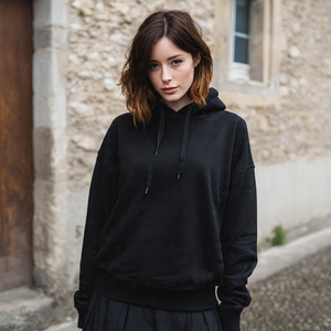 Sudadera con Capucha OEM para Mujer, Sudadera de Forro Polar de 500 GSM, Sudadera de Forro Polar Grueso para Invierno, Sudadera con Capucha para Mujer - Product Image 1