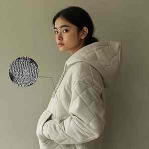 custom Comfort Heavy Wearable Blanket <b>Hoodie</b> for Adults <b>Quilted</b> Weighted <b>Hoodie</b> - Product Image 5