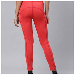 Mallas de gimnasio de cintura alta personalizadas para mujer, pantalones de yoga tejidos con estampado de tinte de corbata y logotipo personalizado en la cintura - Product Image 3