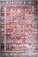 Tapis turc géométrique uni tissé à la machine Adiva, lavable, avec envers en polyester antidérapant, export direct Gaziantep, usage domestique