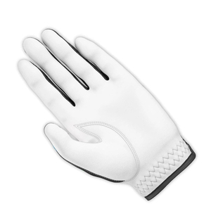 Guantes de golf estampados de cuero de piel de oveja transpirables hechos a medida de alta calidad Servicio OEM Nueva llegada El mejor diseño para la venta en línea - Product Image 4