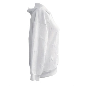 Sudadera con capucha de talla grande de Color sólido de manga larga a la moda para mujer, sudadera de invierno, diseño holgado con cordón, tallas disponibles 1XL-5XL - Product Image 4