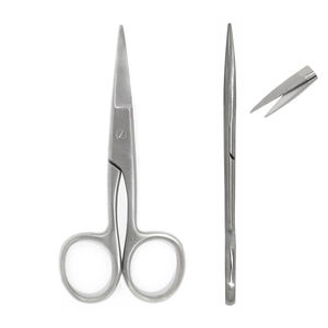Professional Stainless Steel <b>Nail</b> <b>Scissors</b> Straight <b>for</b> Manicure Eyebrow Facial Hair Cutting Sharp Curved Cuticle <b>Scissors</b> - Product Image 5